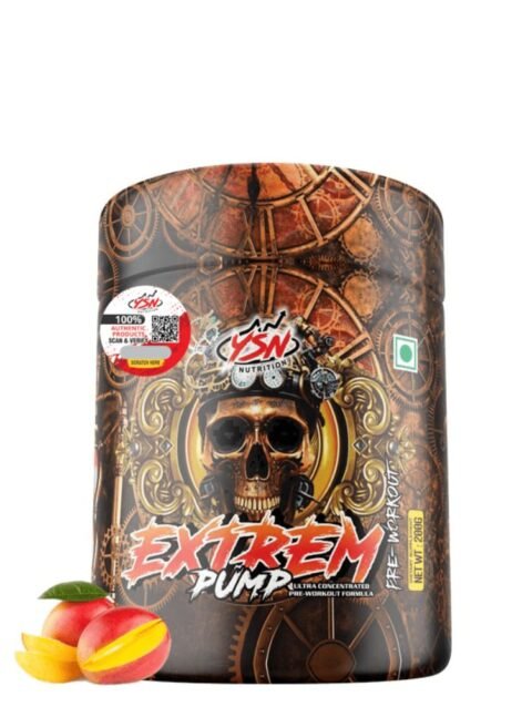 YSN Nutrition Extrem Pump Pre Workout, Mango 200gm