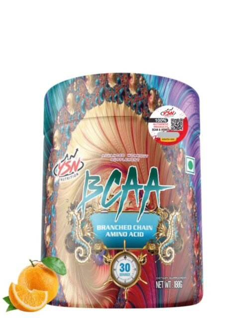 YSN Nutrition BCAA – Orange 180gm for Muscle Recovery & Performance