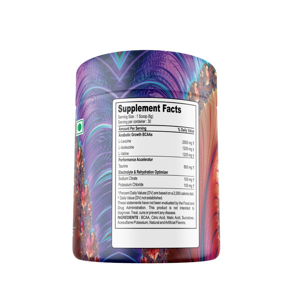 YSN Nutrition BCAA – Mango 180gm for Muscle Recovery & Performance - Image 2