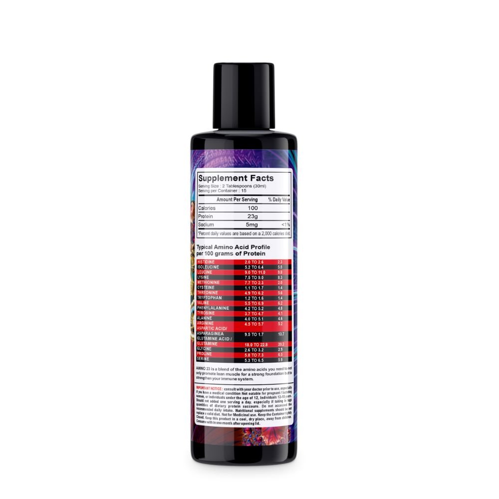 YSN Nutrition Amino 23 450ml - Image 2