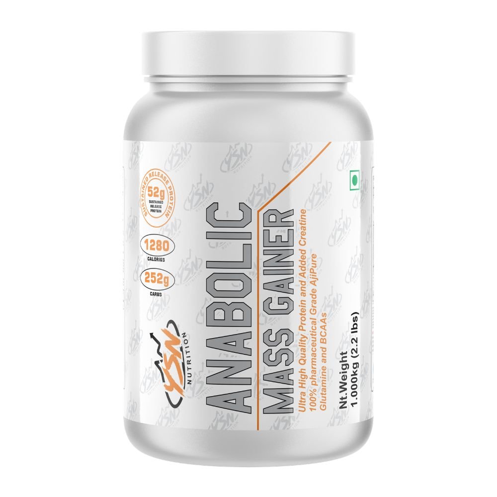 YSN Nutrition Anabolic Mass Gainer, 1kg