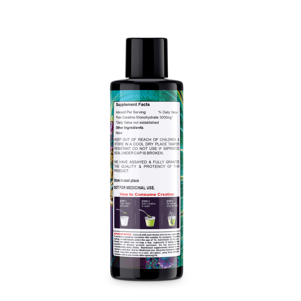 YSN Nutrition Creatine 450ml - Image 3