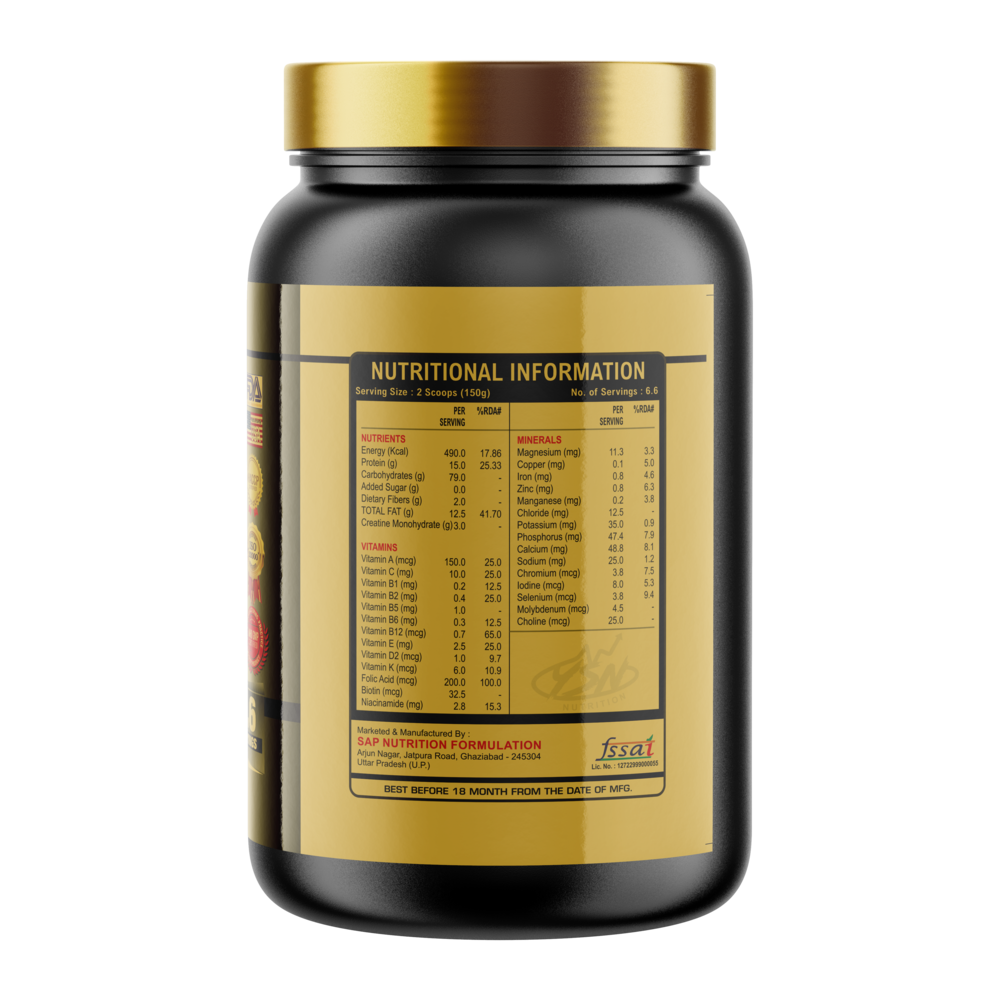 YSN Nutrition Jumbo Power, 1000gm - Image 3