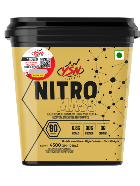 YSN Nutrition Nitro Mass, 4500gm