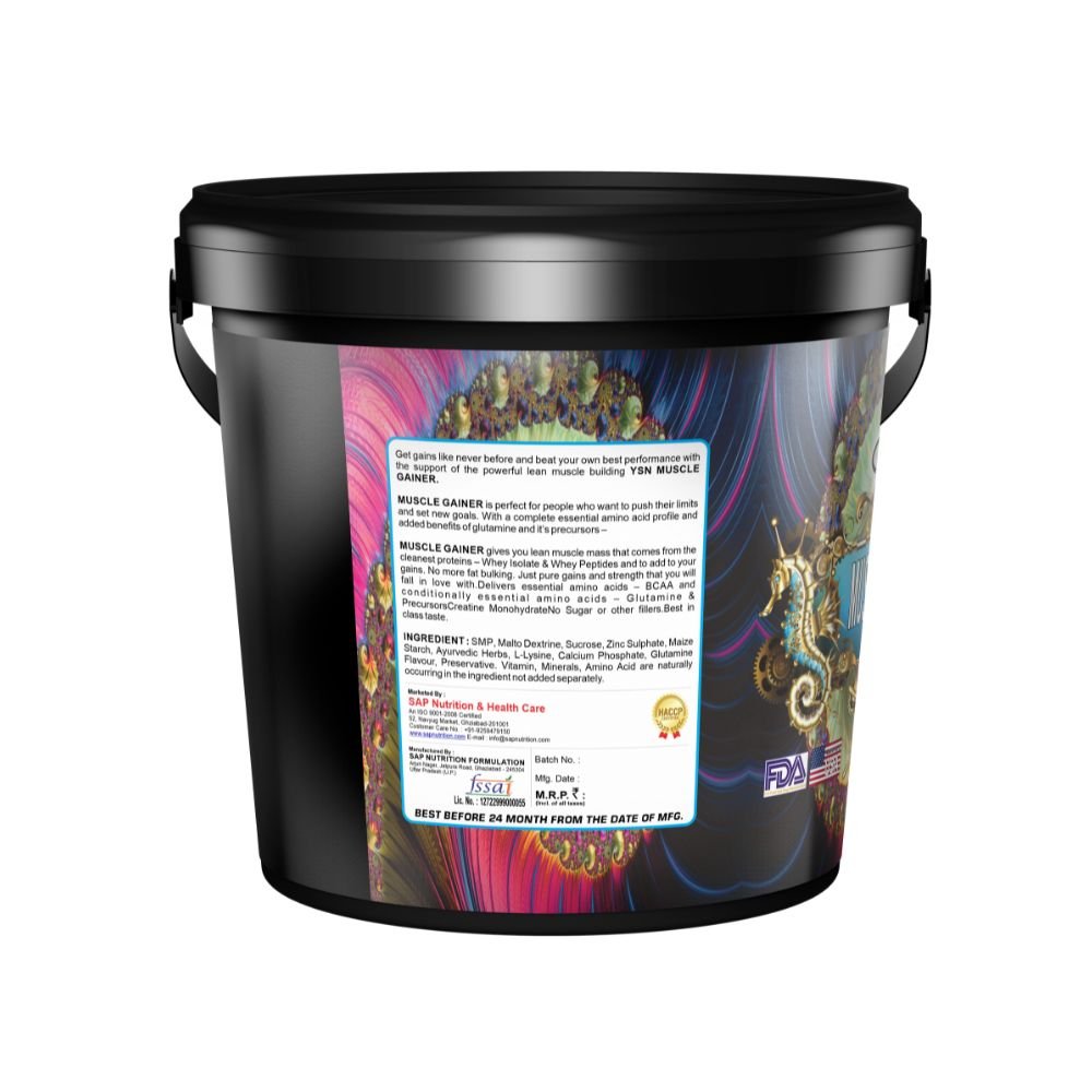 YSN Nutrition Muscle Gainer, 4.5kg - Image 2