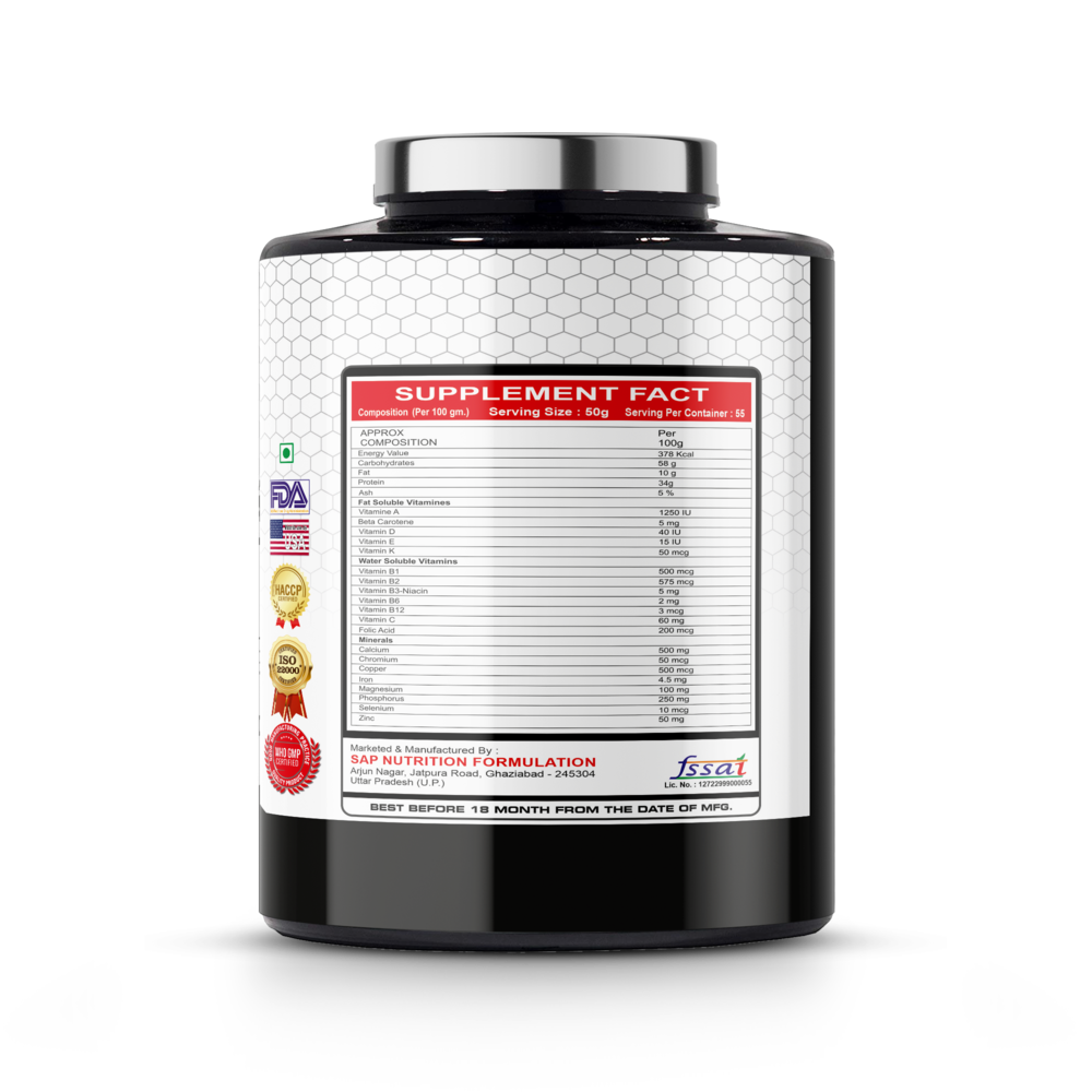 YSN Nutrition Nitro Blast Silver Series, 2.75kg - Image 3