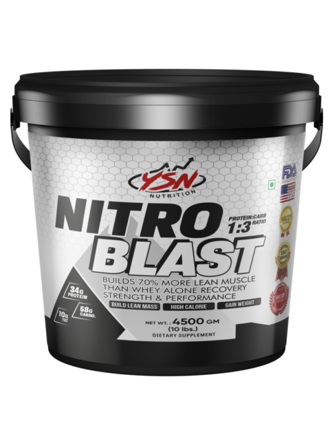 YSN Nutrition Nitro Blast Silver Series, 4500gm