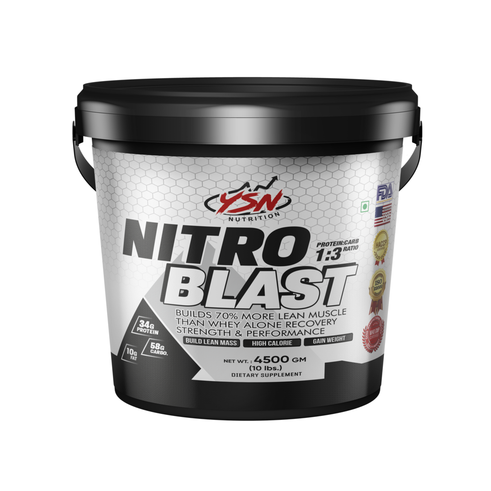 YSN Nutrition Nitro Blast Silver Series, 4500gm