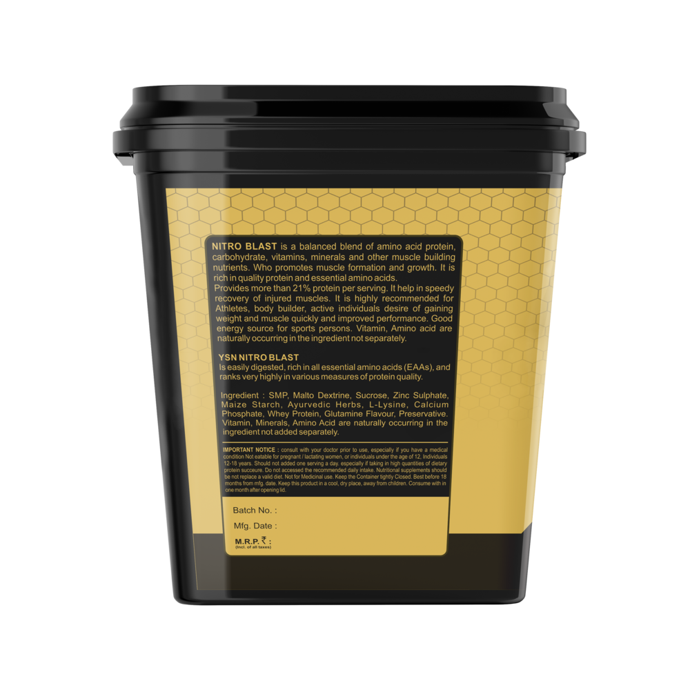 YSN Nutrition Nitro Blast, 4500gm - Image 3