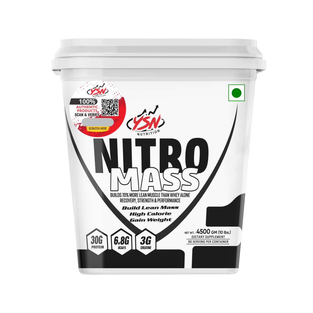 YSN Nutrition Nitro Mass Silver Series, 4500gm