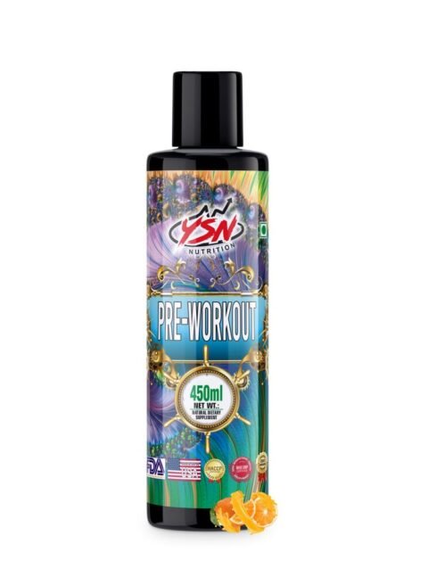 YSN Nutrition Pre Workout, Orange 450ml