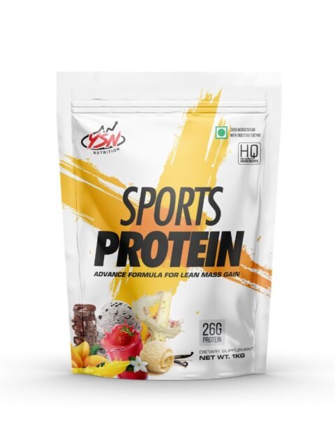 YSN Nutrition Sports Protein Pouch 1kg