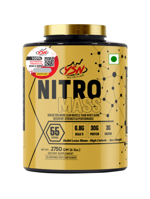 YSN Nutrition Nitro Mass, 2750gm