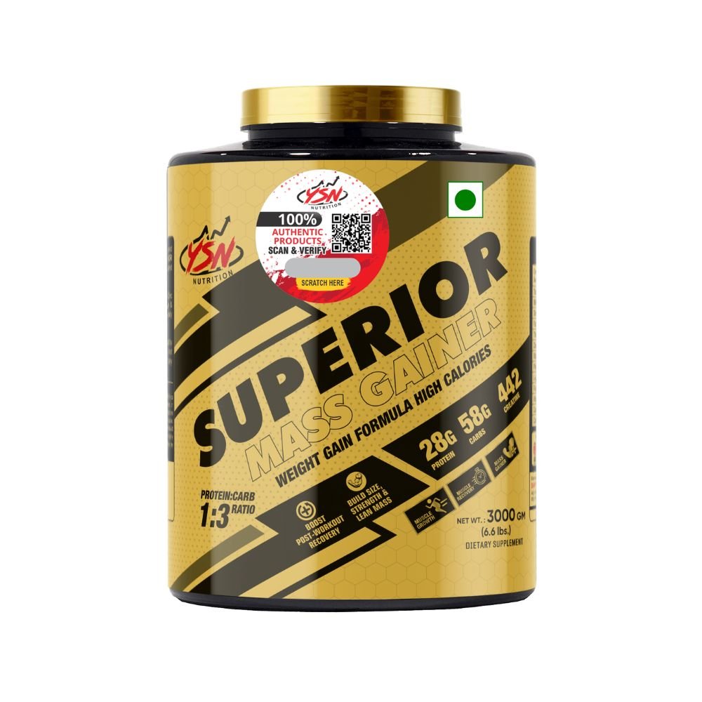 YSN Nutrition Superior Mass Gainer, 3000gm