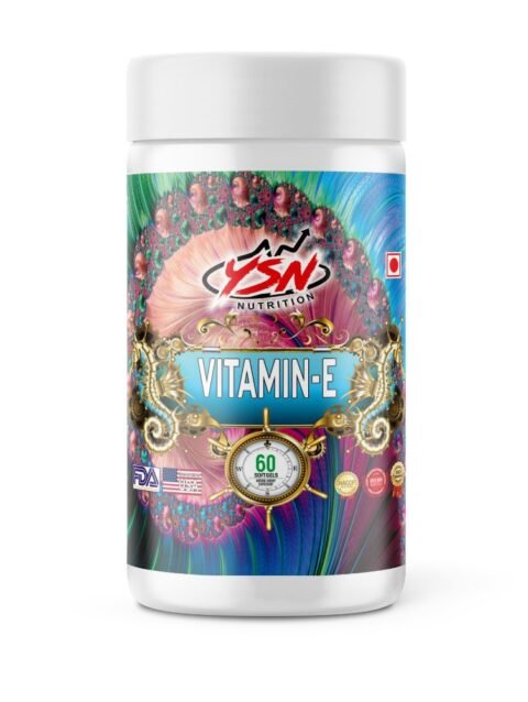 YSN Nutrition Vitamin E 60 Capsules