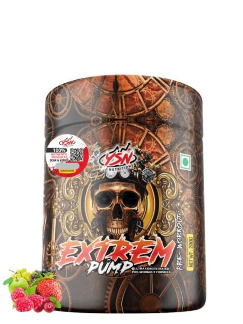 YSN Nutrition Extrem Pump Pre Workout, Mix Fruit 200gm