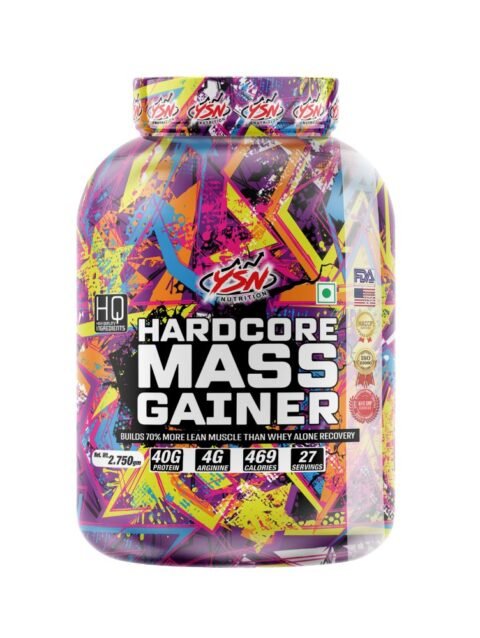 YSN Nutrition Hardcore Mass Gainer, 2.750gm