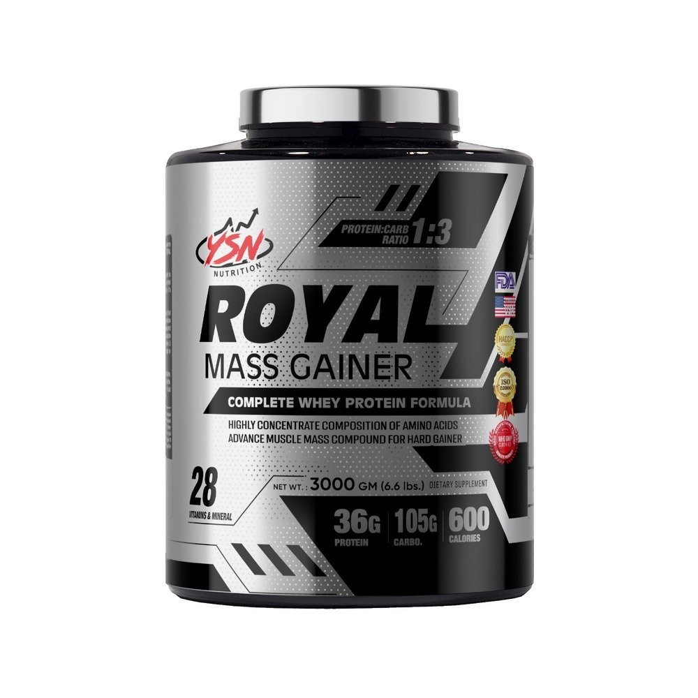 YSN Nutrition Royal Mass Gainer, 3000gm