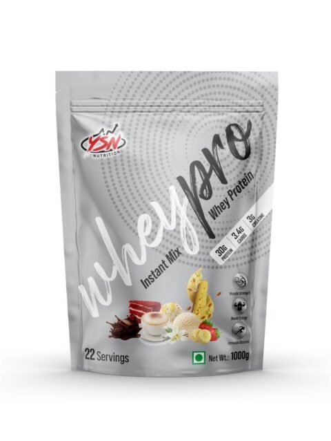 YSN Nutrition Whey Pro Pouch 1000gm