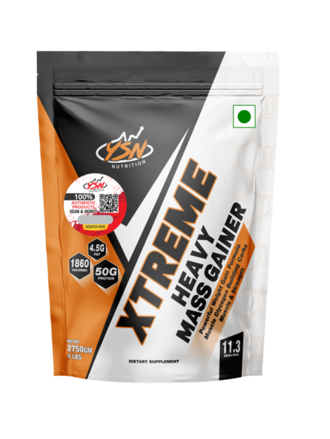 YSN Nutrition Xtreme Mass Gainer, 2.750gm